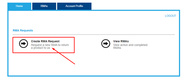Create RMA