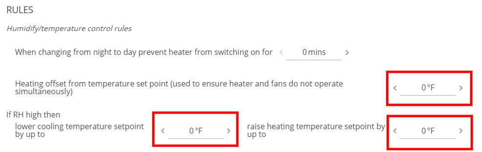 IntelliClimate - Heating & Cooling Targets